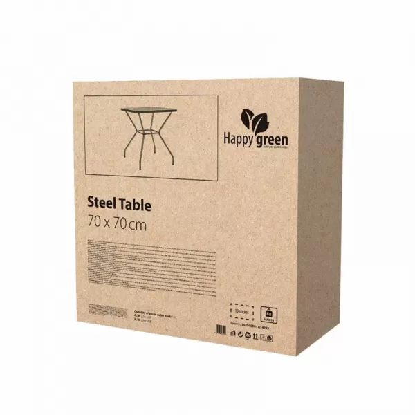 Stůl ocelový čtvercový HAPPY GREEN MAINE 50301598