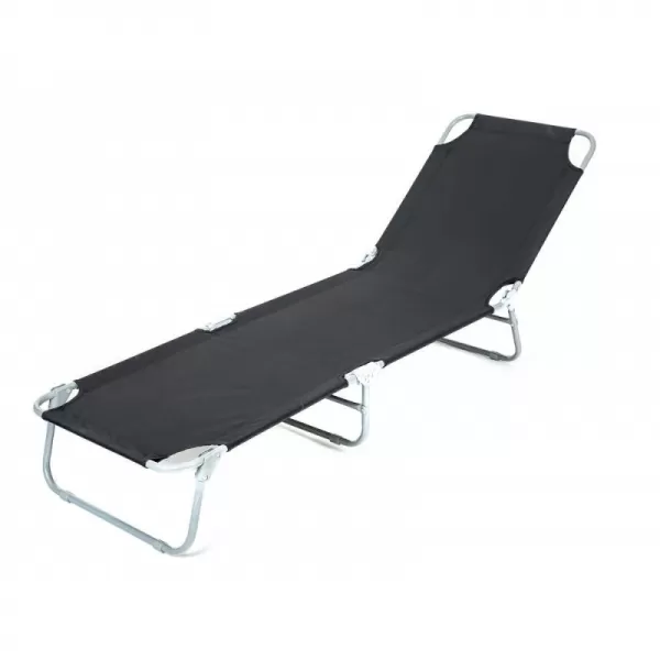 Plážové lehátko Sunbay antracit HAPPY GREEN A12295