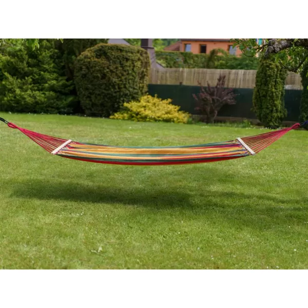 Houpací síť červená HAPPY GREEN 50182051