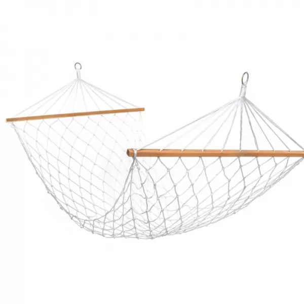 Houpací síť bílá HAPPY GREEN 50182006