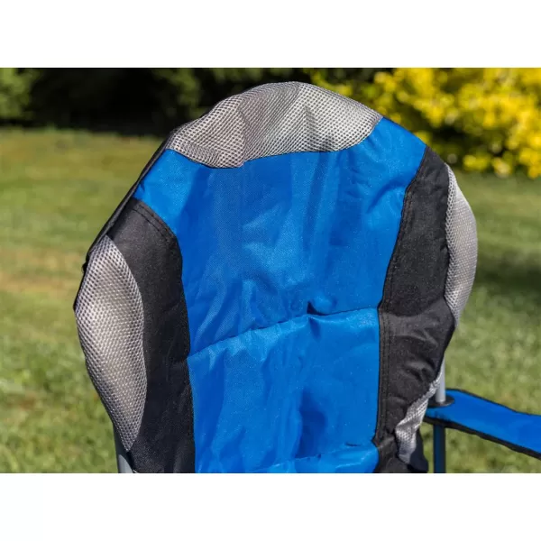 Rybářské křesílko HAPPY GREEN KORFU, modré 50321000BL