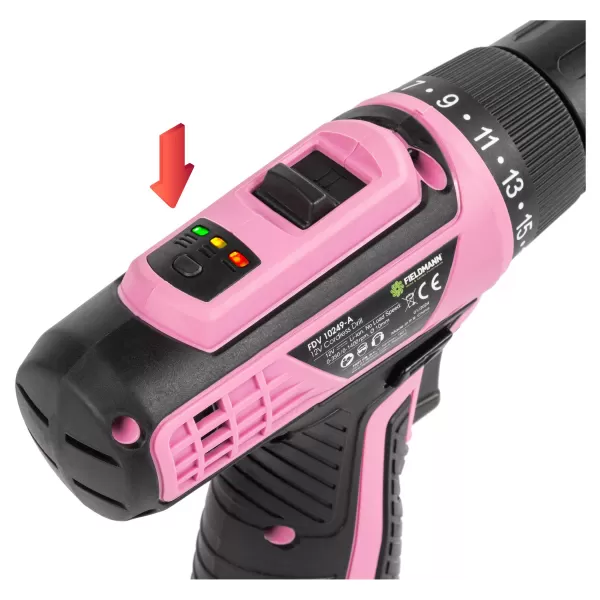 Aku vrtačka 12V 1500mAh FIELDMANN FDV 10249-A