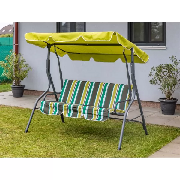 Zahradní houpačka HAPPY GREEN PANAMA, spring lines 50260105