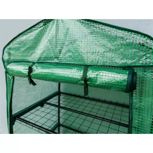 Fóliovník s policemi 69 x 50 x 160 cm HAPPY GREEN 50644945