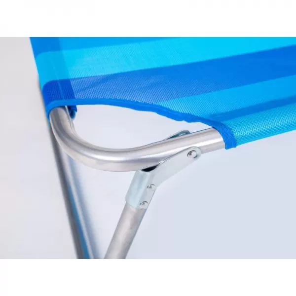 Plážové lehátko Athina světlé modrá HAPPY GREEN A12698