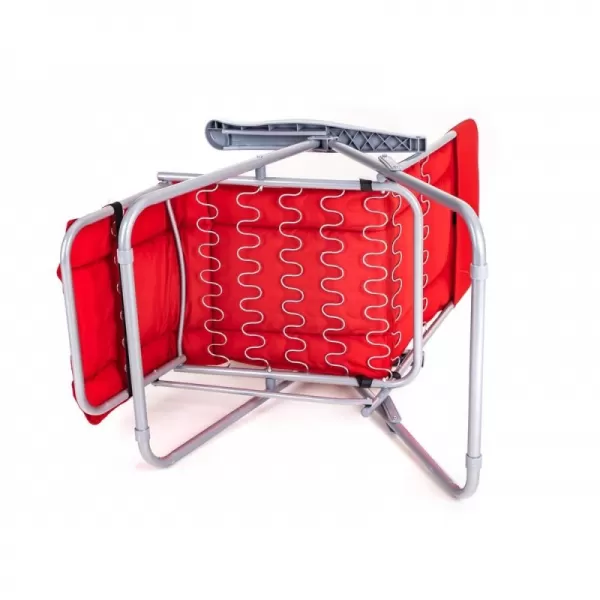 Zahradní židle skládací MANILLA červená HAPPY GREEN A16872