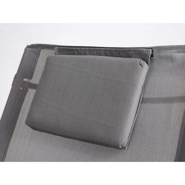 Plážové lehátko Campo II antracit HAPPY GREEN 50405005