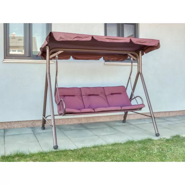 Zahradní houpačka HAPPY GREEN TARA, dark brown 50261300BR