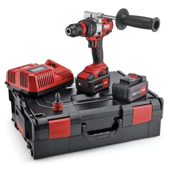 Aku vrtací šroubovák 18V/2x5,0Ah PD 2G 18.0-EC/5.0 Set Flex 504904
