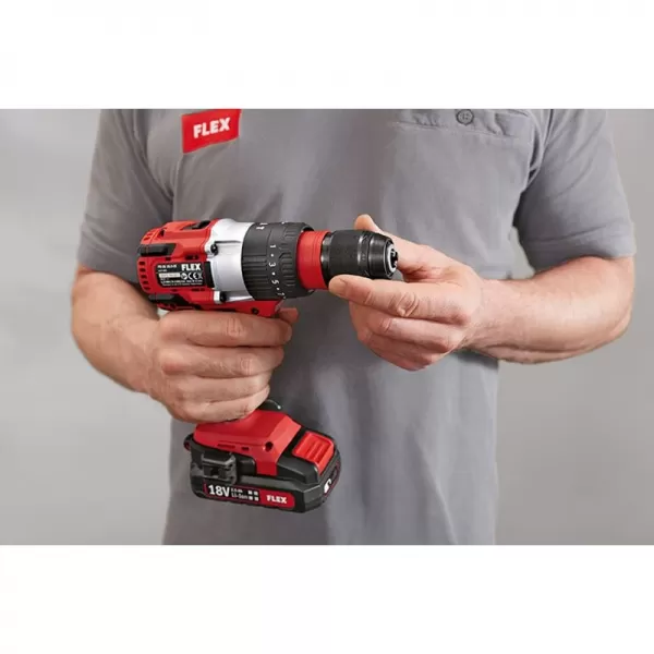 Aku vrtací šroubovák 18V/2x5,0Ah PD 2G 18.0-EC/5.0 Set Flex 504904