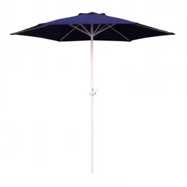 Slunečník s kličkou 230 cm HAPPY GREEN DARK BLUE A09329