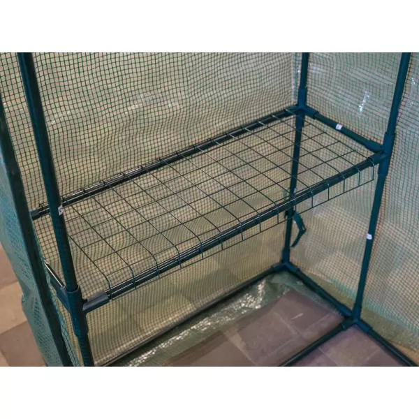 Fóliovník s policemi 140 x 73 x 200 cm HAPPY GREEN 50644951