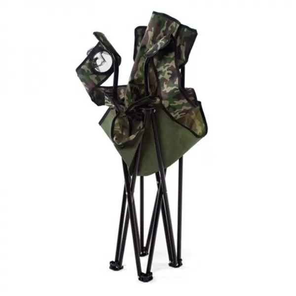 Rybářské křesílko HAPPY GREEN FISH camouflage A09325