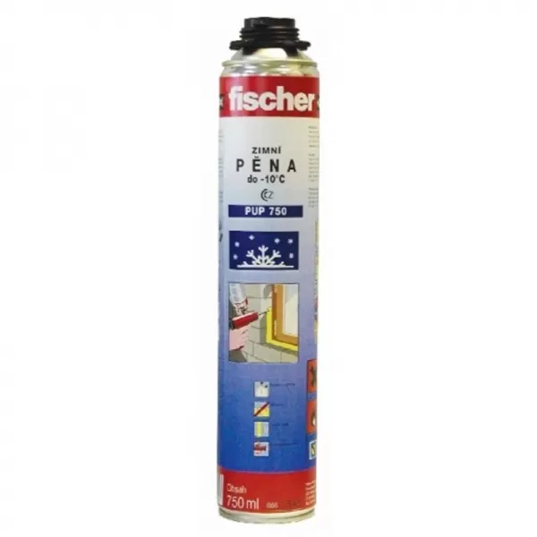 Montážní pěna zimní Fischer PUP 750