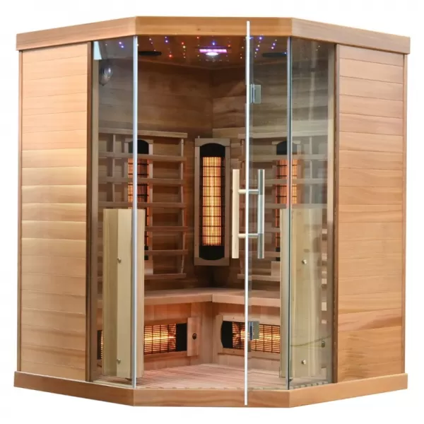 Infrasauna Belatrix Cedr Superior 3/4 Exclusive HL-400KC-E