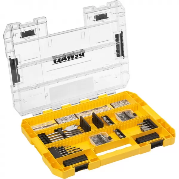 80-dílná sada vrtáků a šroubovacích bitů v pouzdře ToughCase+ DeWALT DT70767