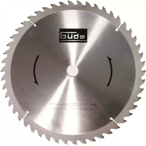 Pilový kotouč SK 250 x 20 mm, 50 z Güde 55023