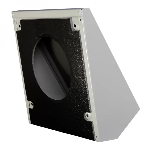 Šedá venkovní mřížka pro pokojovou rekuperaci ZEPHIR SIMPLE DALAP 56500