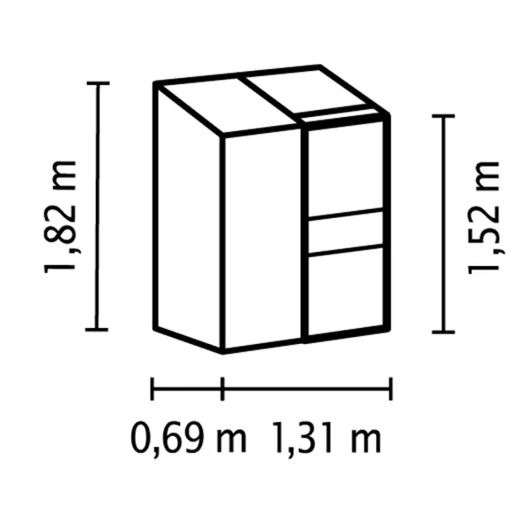 Skleník VITAVIA IDA 900 PC 4 mm zelený LG569