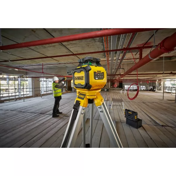 Aku rotační laser zelený USB TSTAK DeWALT DCLE15221G