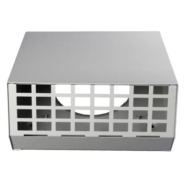 Šedá venkovní mřížka pro pokojovou rekuperaci ZEPHIR SIMPLE DALAP 56500