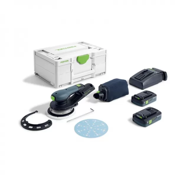 Aku excentrická bruska 2x4,0Ah Festool ETSC 2 150 4.0 I-Plus 577726