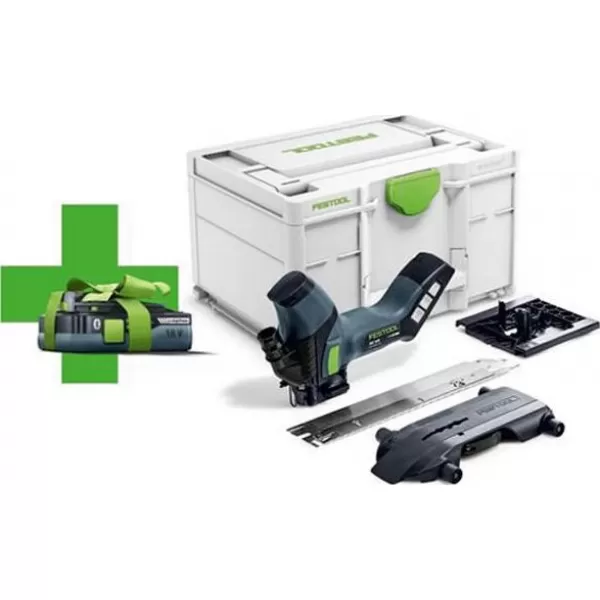 Aku pila na izolační materiály + 1x4,0Ah Festool ISC 240 EB-Basic 576571