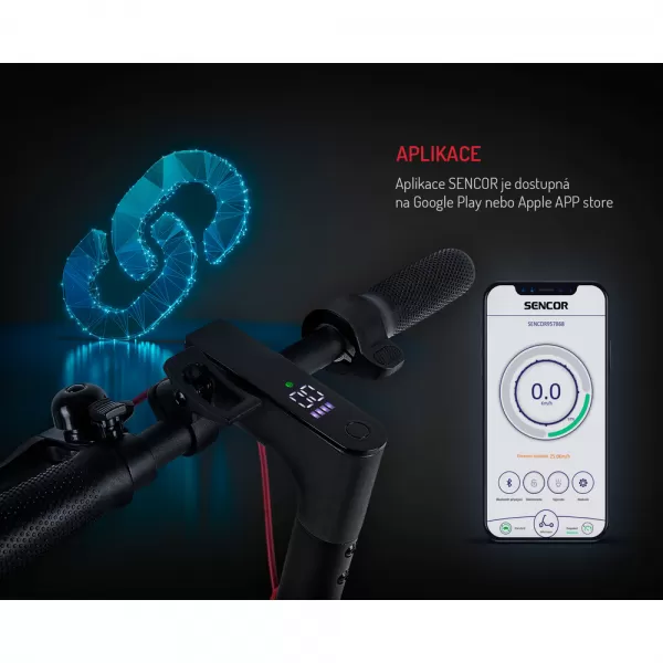 Elektrokoloběžka SENCOR SCOOTER ONE 2020