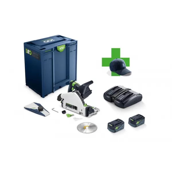 Aku ponorná pila 2x5,0Ah FESTOOL TSC 55 KEBIPlus/XL100Y 578226
