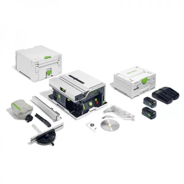 Aku stolní okružní pila 2x5,0Ah Festool CSC SYS 50 EBI-Plus 577374