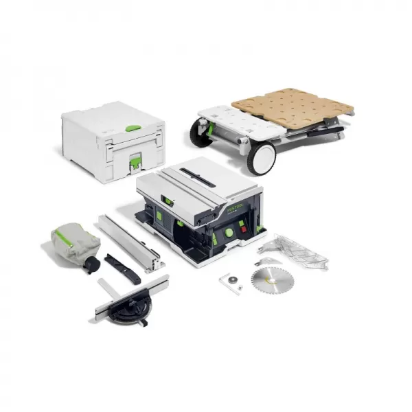 Aku stolní okružní pila + podvozek bez aku Festool CSC SYS 50 EBI-Basic-Set 577371