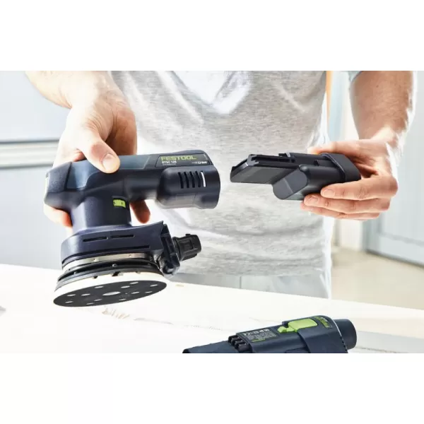 Aku excentrická bruska 18V 1x3,0Ah FESTOOL ETSC 125-Basic-ERGO