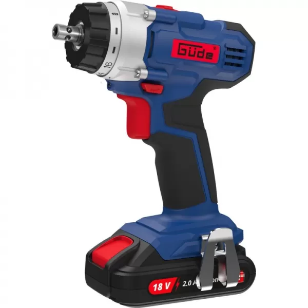Aku vrtací šroubovák 18V/2,0Ah BS 18-201-30K II Güde 58526