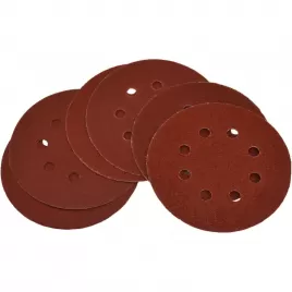Náhradní brusné papíry O 125 mm (6 ks) k EXS 125 E Güde 58162