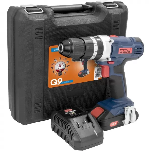 Aku šroubovák s příklepem 18V/2,0Ah BSB 18-201-30K Güde 58504