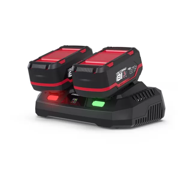 Startovací sada 18V 2x4,0 Ah + nabíječka LGAP 2-18-3040 Güde 58560