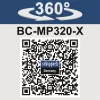Aku sekačka 20V 1x4,0Ah Scheppach BC-MP320-X-SET L