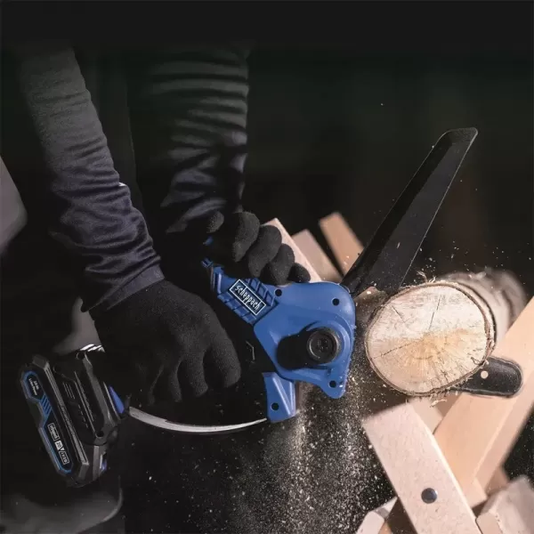 Aku prořezávací pila IXES 20V/2,0Ah/2,4A Scheppach BC-PS150-X-SET S