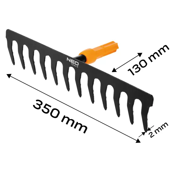 Hrábě s 12 hroty, systém NEO Click 95-064