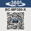 Aku sekačka 20V 2x4,0Ah Scheppach BC-MP380-X-SET XL2