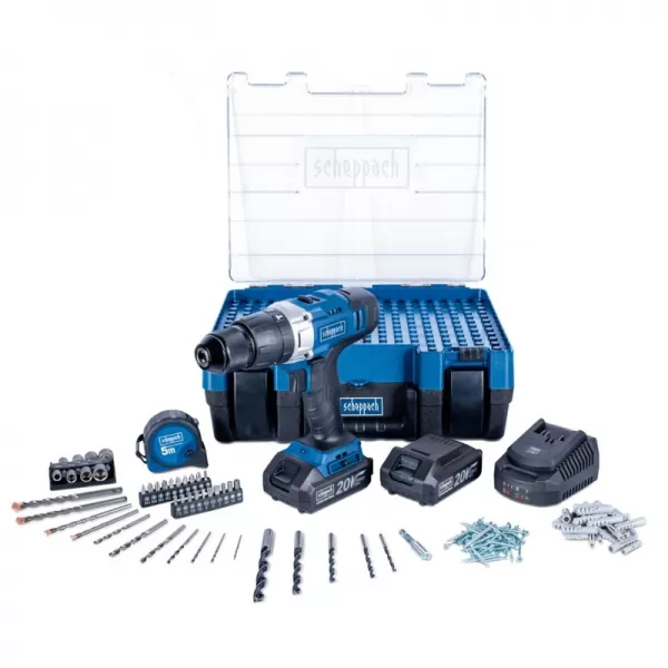 Aku set Scheppach DTB20PROS
