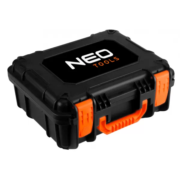 Laser 3D, 25 m, 12 čar, zelený, magnetický držák, kufr NEO tools 75-140