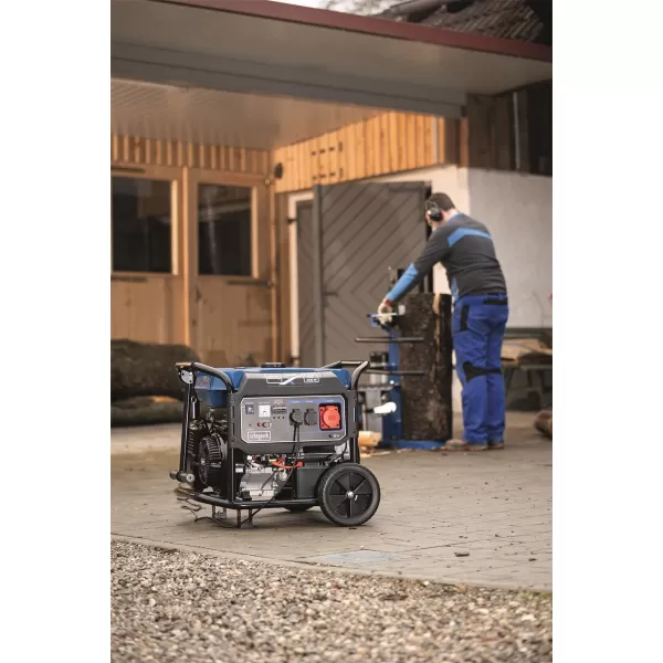 Elektrocentrála 5500 W s regulací AVR a elektrostartem Scheppach SG 7100x