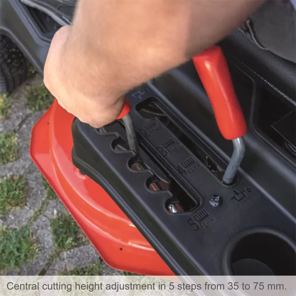 Travní rider Scheppach MR 230-61