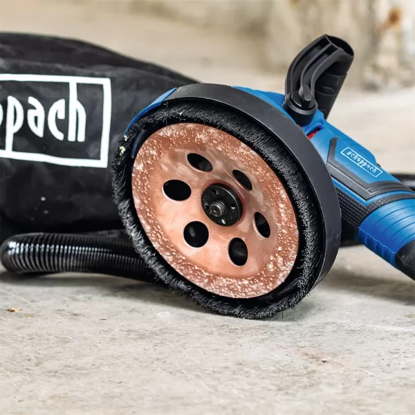 Univerzální bruska 3v1 na stěny, podlahy a stropy Scheppach BFR 1200