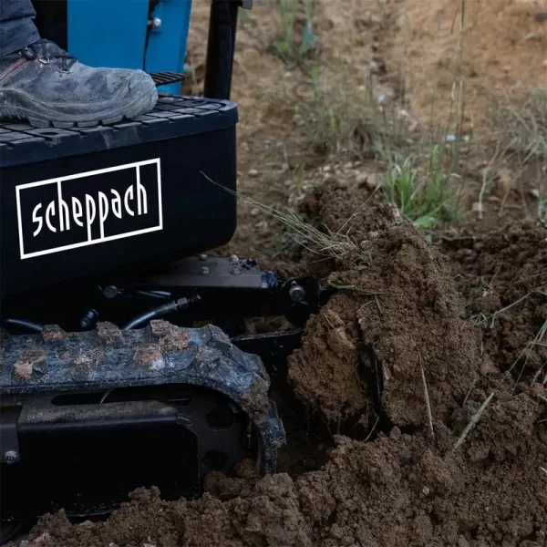 Minibagr Scheppach EXC 815