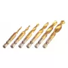 Sada vrtáků HSS TiN závitových M3.0-M10,Hex 6 ks NEO tools 08-959