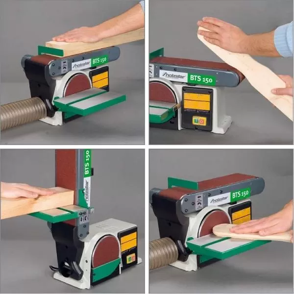 Kombinovaná bruska na dřevo Holzstar BTS 250