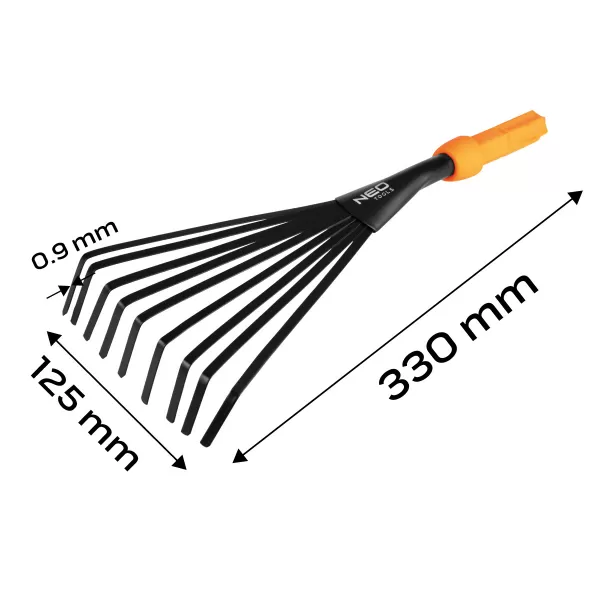 Hrábě malé vějířové, systém NEO Click 95-075