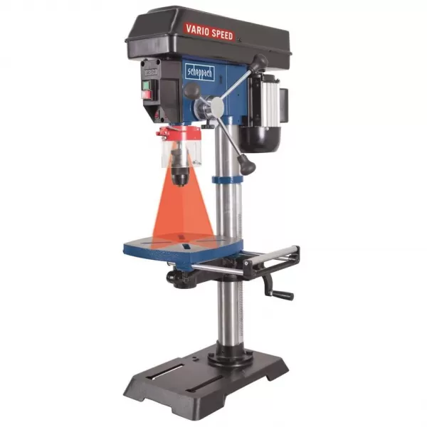 Stojanová vrtačka s křížovým laserem Scheppach DP 18 VARIO